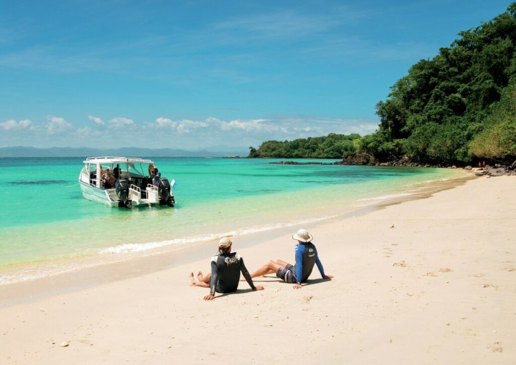 Fiji's warm beach