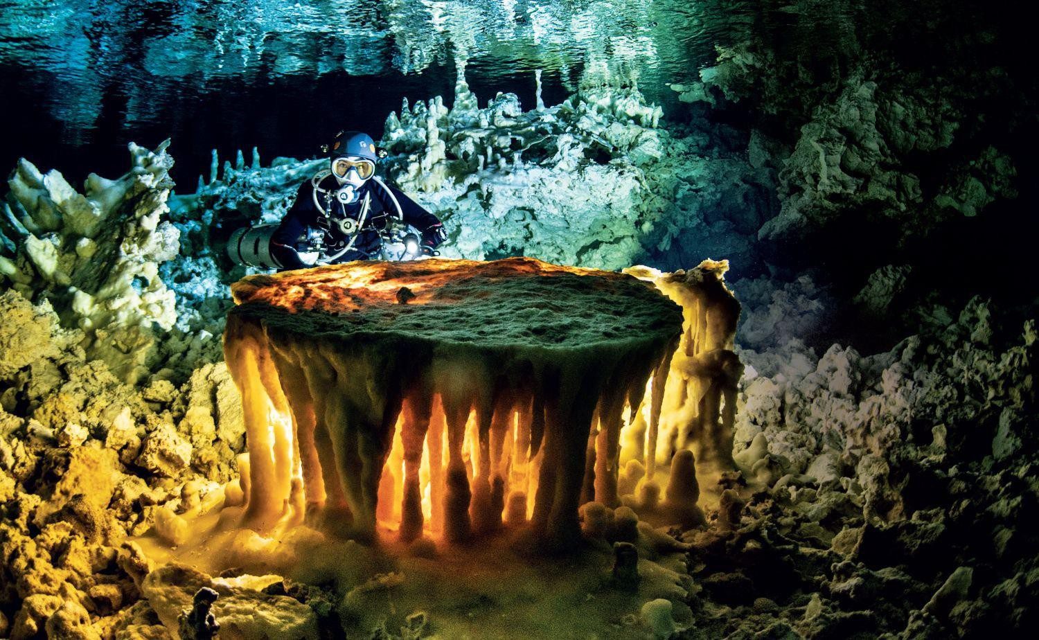 Sulawesi's underwater cave