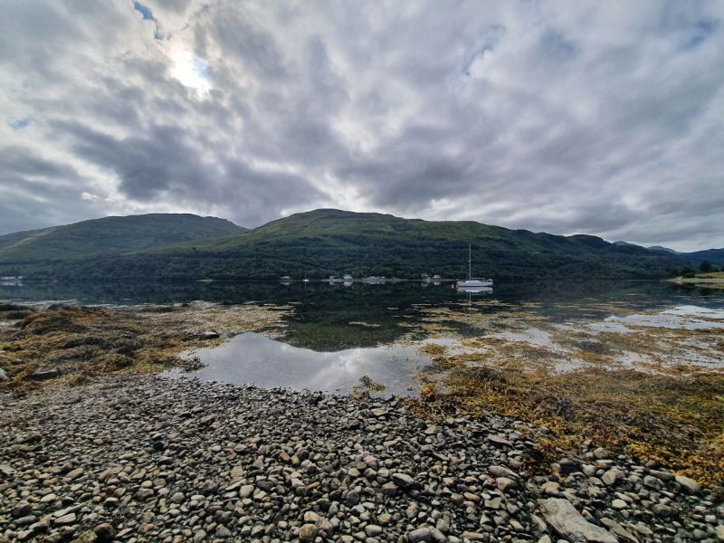 Stunning view of Loch
