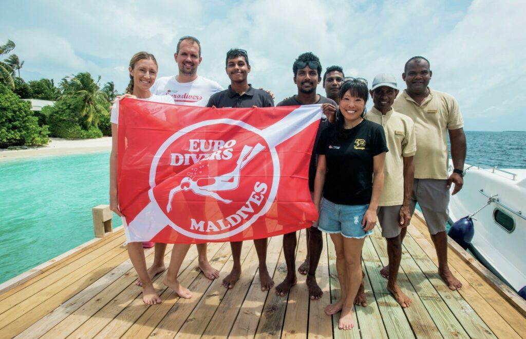 The Euro-Divers Dhigali team