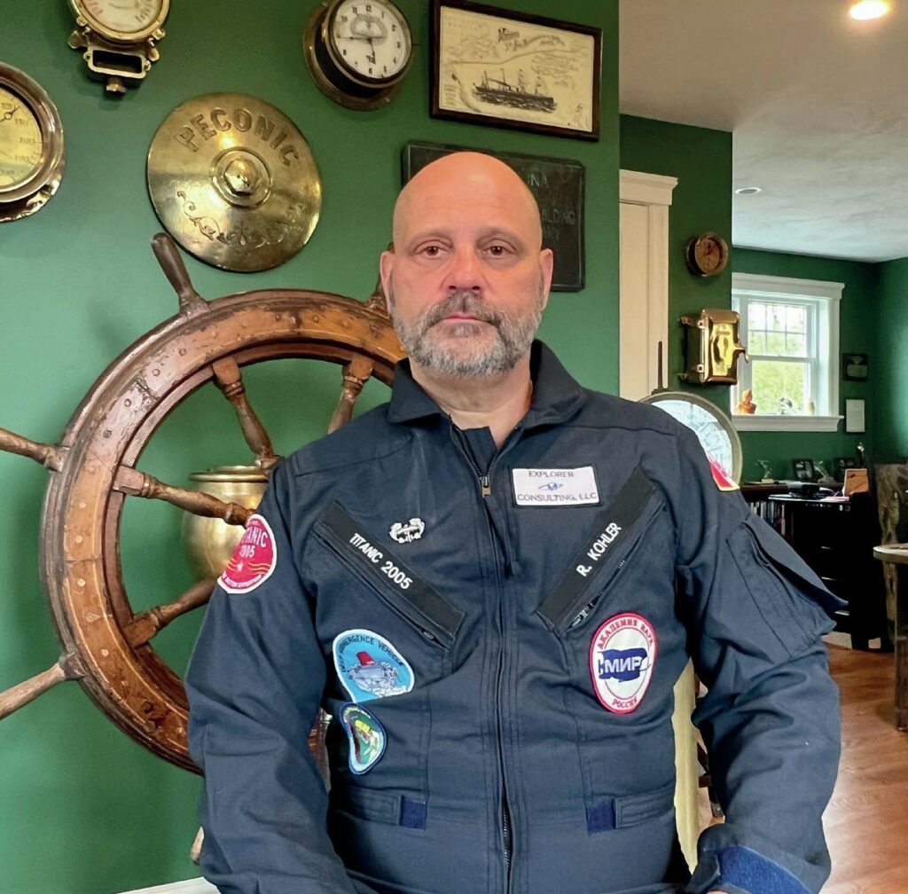 Q&A with Richie Kohler: World-renowned Wreck Explorer & Technical Diver 2 For a kid who wanted to be an astronaut, going to Titanic was the next best thing!
