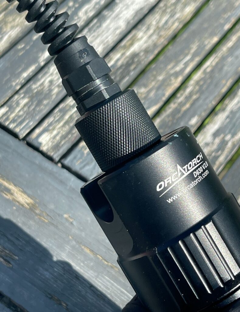 ORCATORCH D630 V2.0 connector pipe