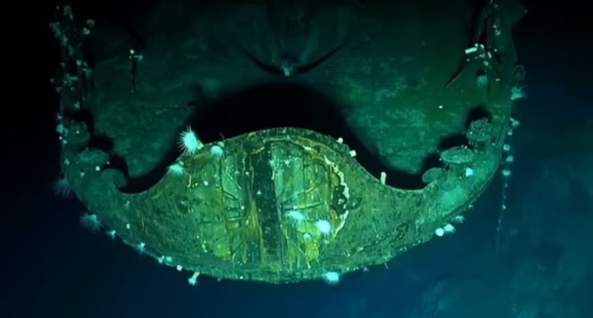 Footage released of three iconic shipwrecks from Battle of Midway