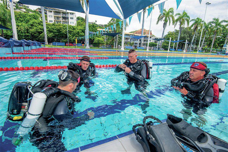 Scuba diver program