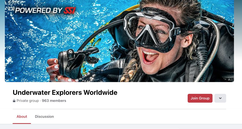 SSI launches Underwater Explorers Worldwide Facebook group