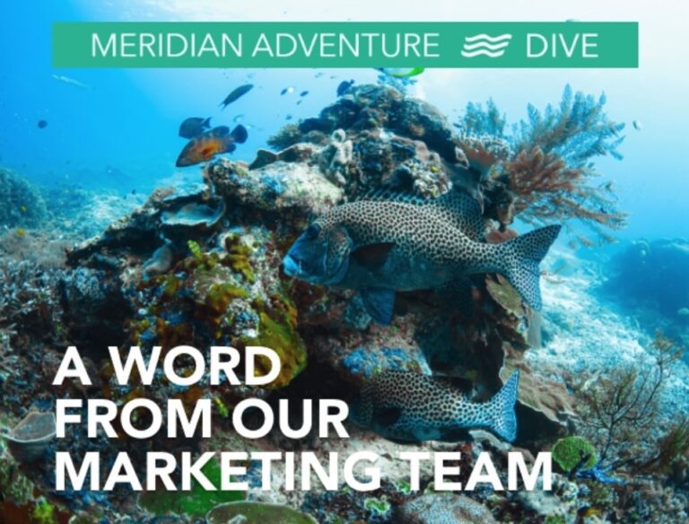 Meridian Adventure Dive Exclusive Specials