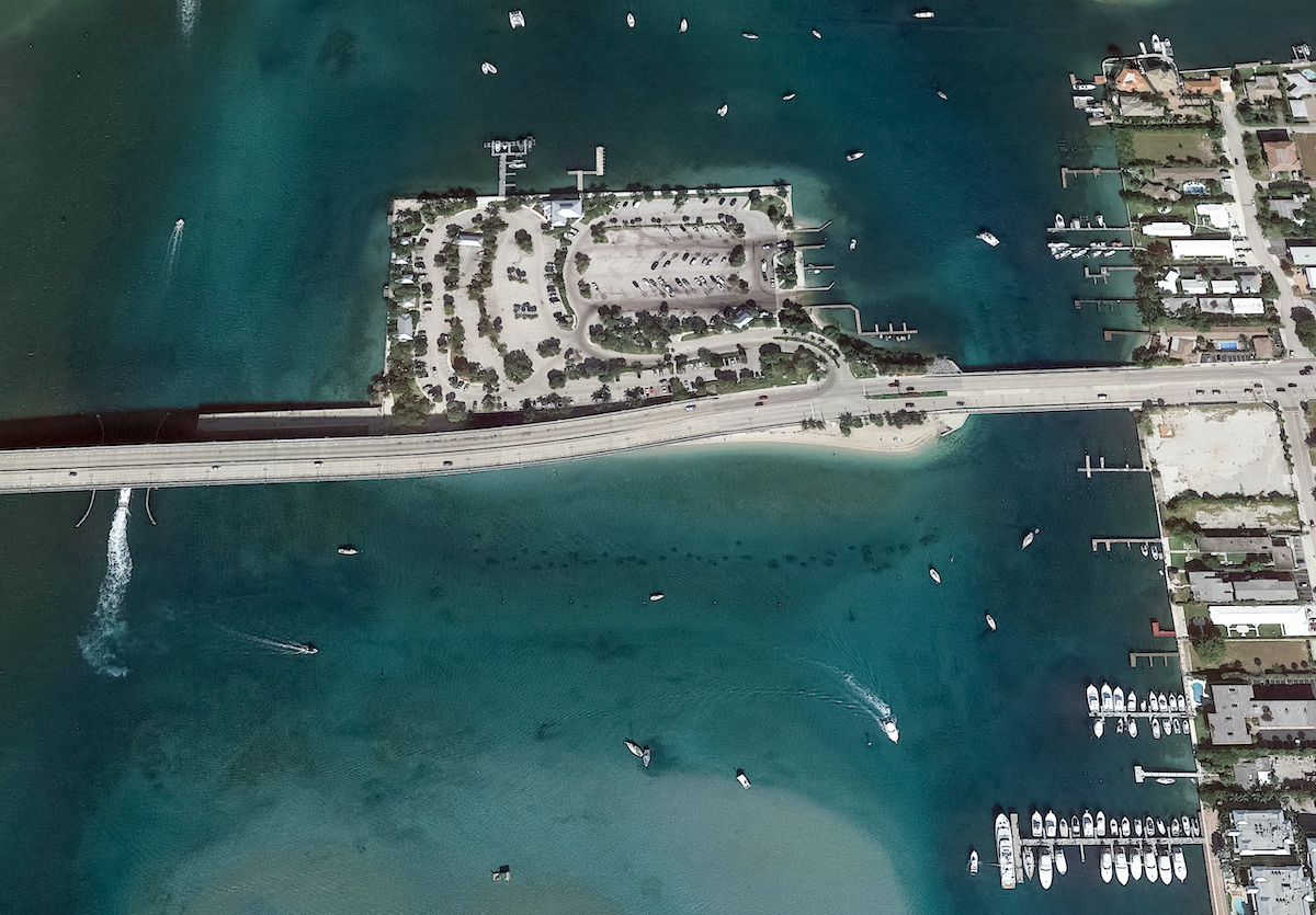 Blue Heron Bridge aerial 