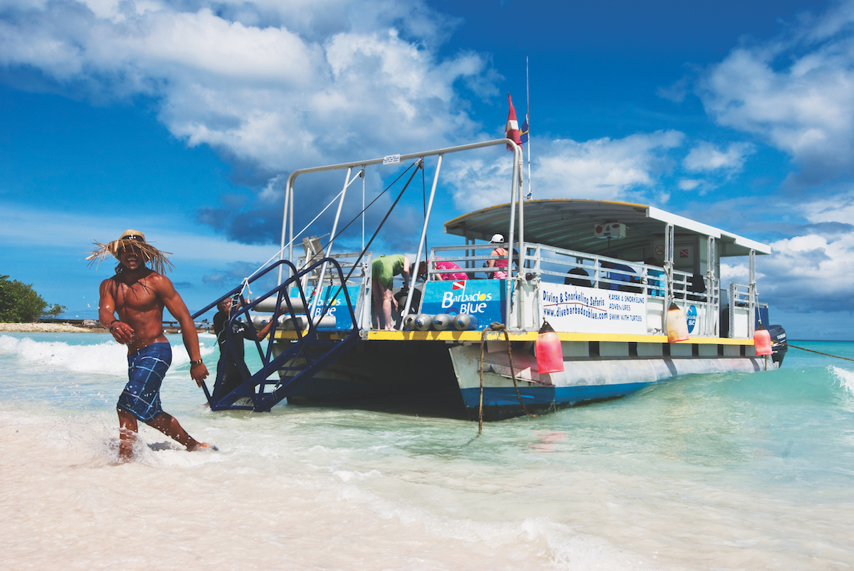 Wreck diving in the Caribbean