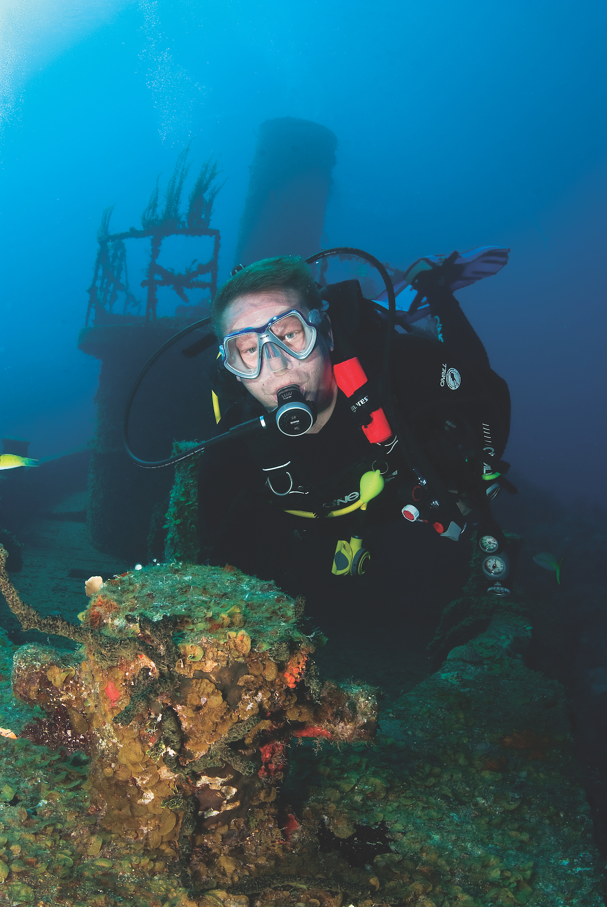 Best wreck diving in the Caribbean - St Lucia wreck